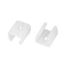 Держатель AURORA-1608-CLIP CLEAR (Arlight, Пластик) 039357 - фото
