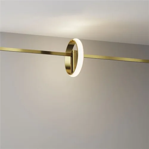 Трековый светильник Zero Flarity 3000K 10Вт 180° (Латунь) - фото 4