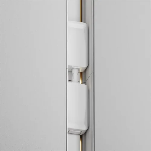 Коннектор питания прямой Radity встраиваемый белый (Белый) - фото 3