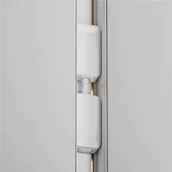 Коннектор питания прямой Radity встраиваемый белый (Белый)