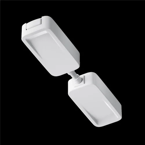 Коннектор питания прямой Radity встраиваемый белый (Белый) - фото 6