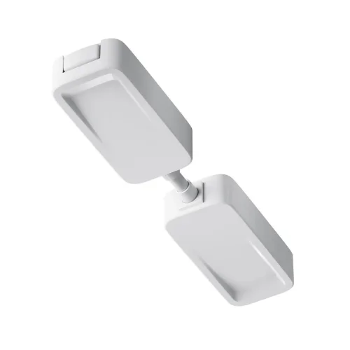 Коннектор питания прямой Radity встраиваемый белый (Белый) - фото