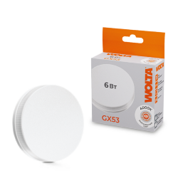 Светодиодная лампа WOLTA 25S75R6GX53 6Вт  4000K GX53