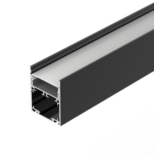 Профиль SL-LINE-4050-3L-2000 ANOD BLACK (Arlight, Алюминий) - фото 3