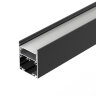 Профиль SL-LINE-4050-3L-2000 ANOD BLACK (Arlight, Алюминий) - фото 3