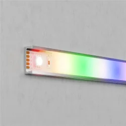Светодиодная лента 24В 5050 14,4Вт/м Цветная (RGB) + 4000K 5м IP20 (Белый) 10177