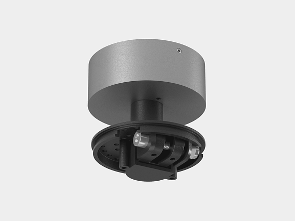 Крепление сменное М3 для светильников VILLY, поворотное накладное, цвет Серебро, VL-M3-SL - фото