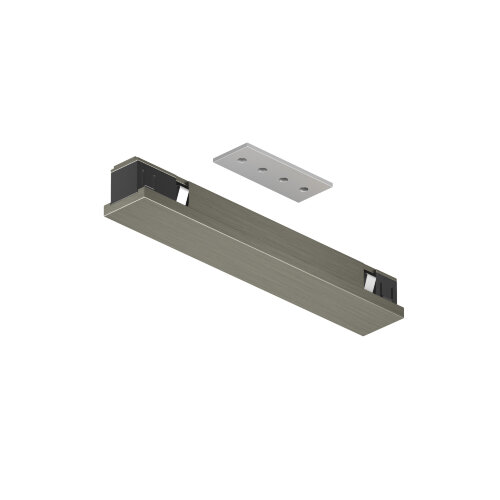 TR5722-DN Электрический коннектор прямой для трека SHINE BASE, 48V DC, IP20, темный никель, алюминий. Фото 3