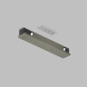 TR5722-DN Электрический коннектор прямой для трека SHINE BASE, 48V DC, IP20, темный никель, алюминий.