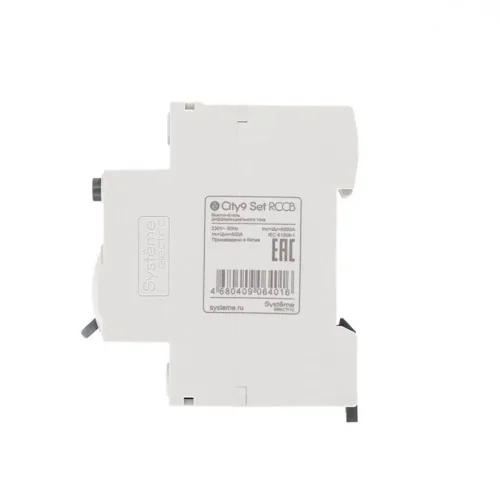 Выключатель дифференциального тока (УЗО) 2п 25А 30мА тип AC City9 Set 230В SE C9R36225 - фото 5