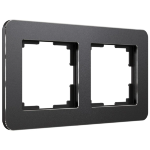 Рамки Platinum черный алюминий