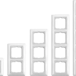 Рамки для электроустановочных изделий Werkel